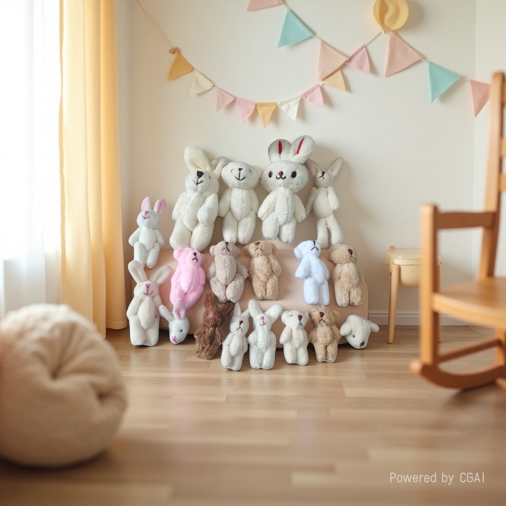 娜塔莎/毛绒玩具/玩偶/AI玩具/毛绒细节图