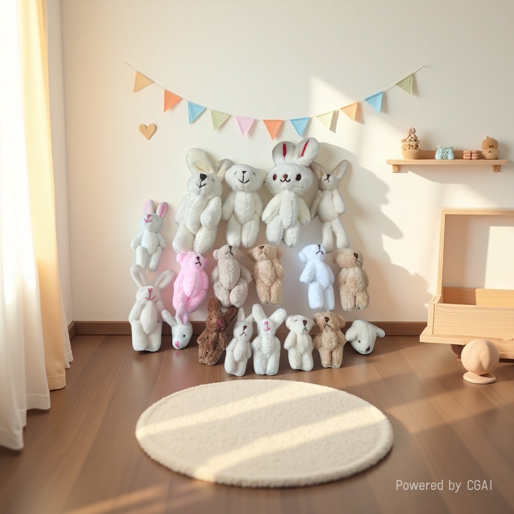 娜塔莎/毛绒玩具/玩偶/AI玩具/毛绒产品图