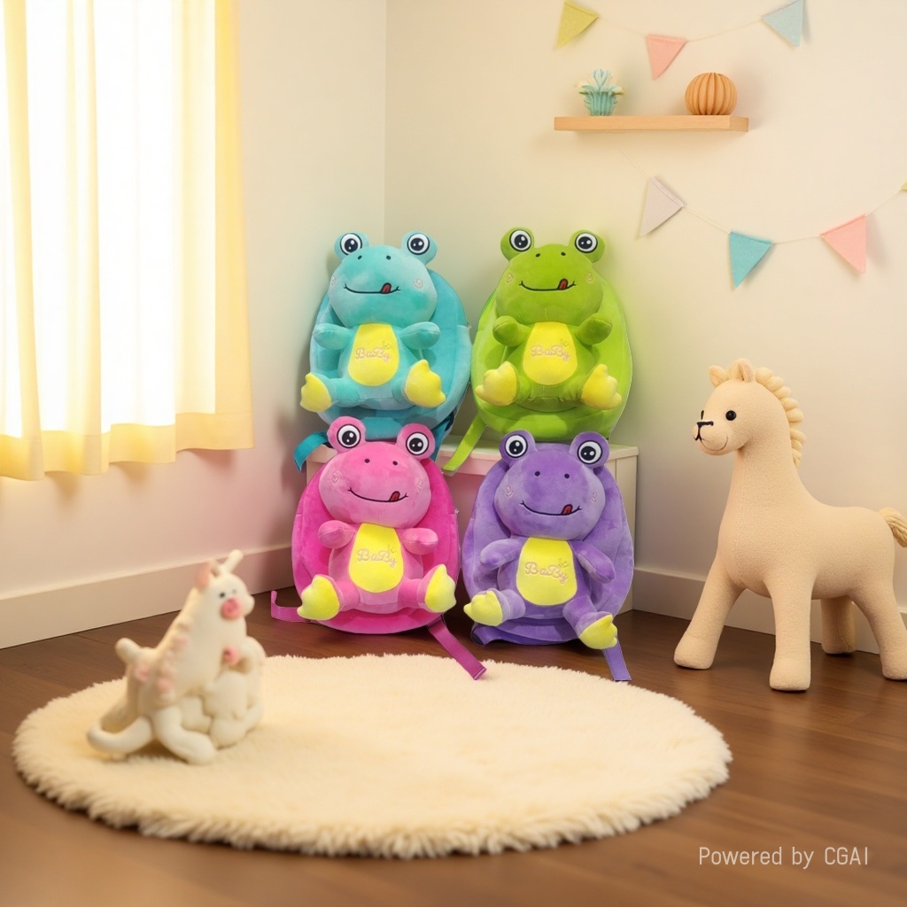وحقيبة الضفدع الأخضر الصوفية المحبوبة Specification image