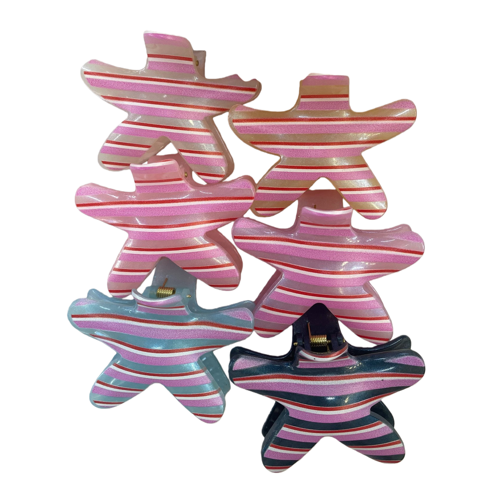 Song Jin striped children's pet hairpin, hair clip, Song Jin base 142447436 Item Picture