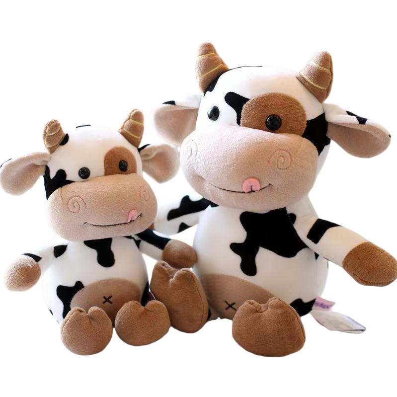 Cow plush doll, plush toy doll Item Picture