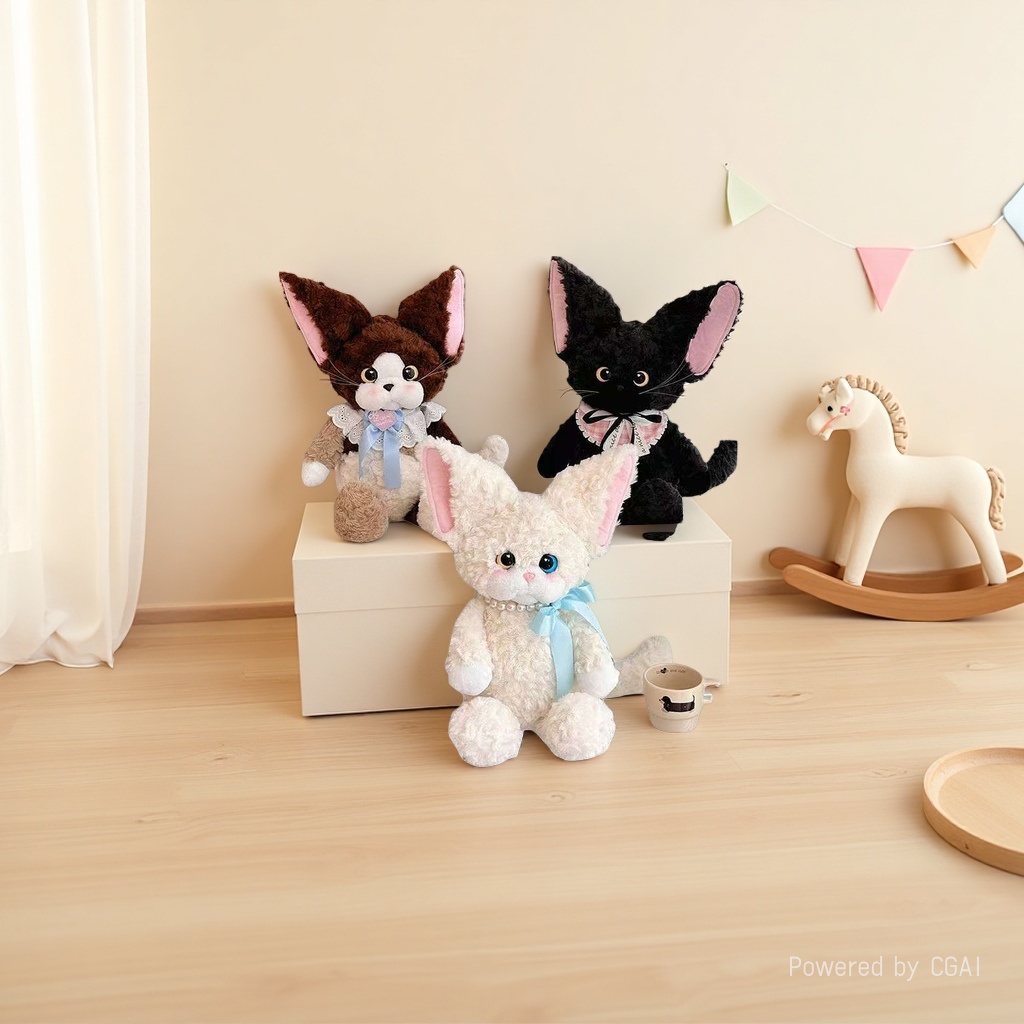 Nuevo devon rolls cat dolls cute cat dolls bonecos chicas peluche gatito regalo de cumpleaños details Picture