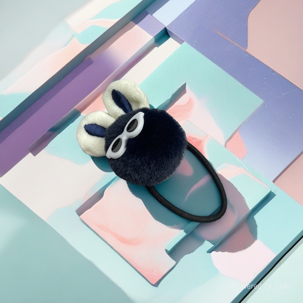 Star Man Plush rabbit hair band details Picture