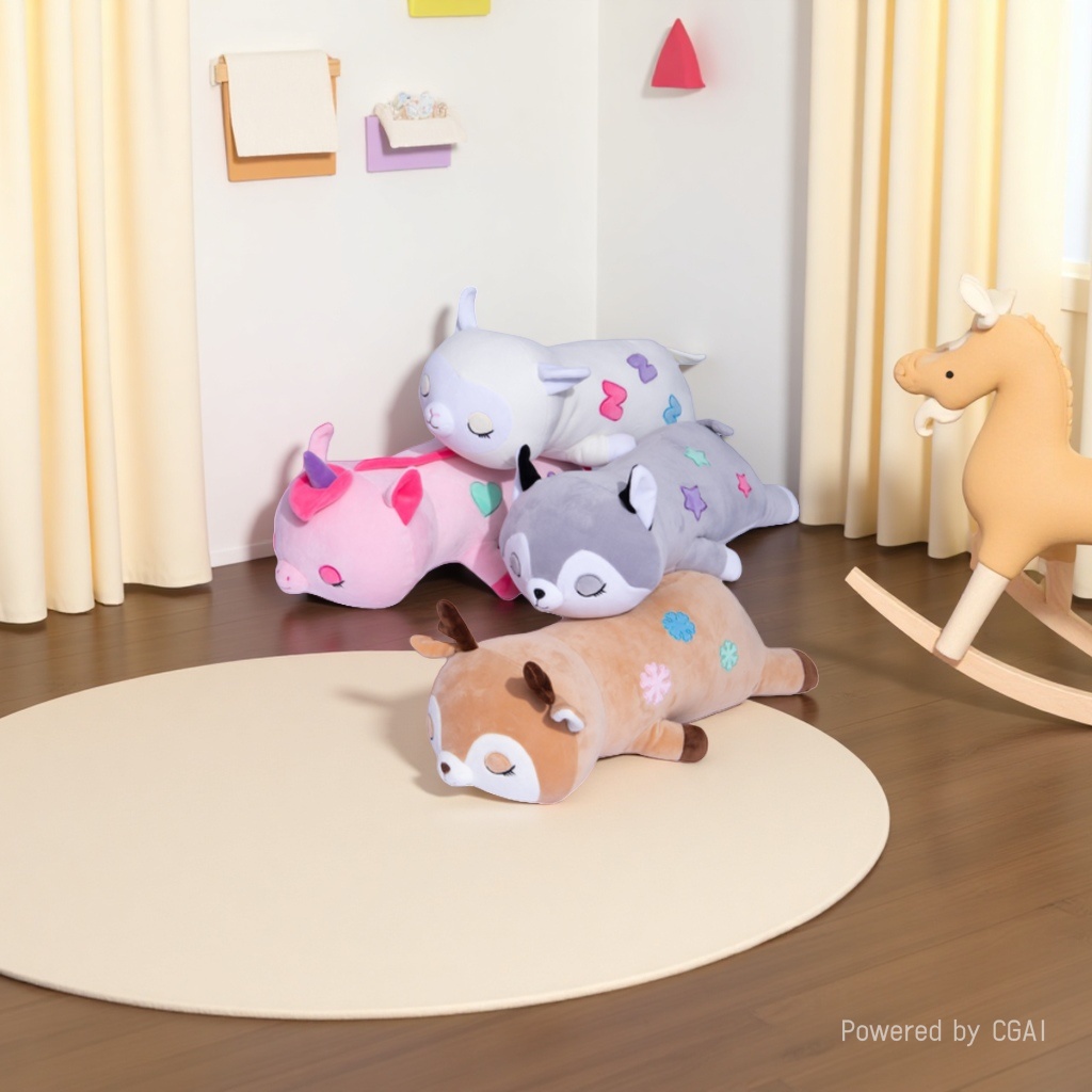 Office rest cartoon cute cojín en stock sofá cojín para niñas regalo de cumpleaños de vacaciones details Picture