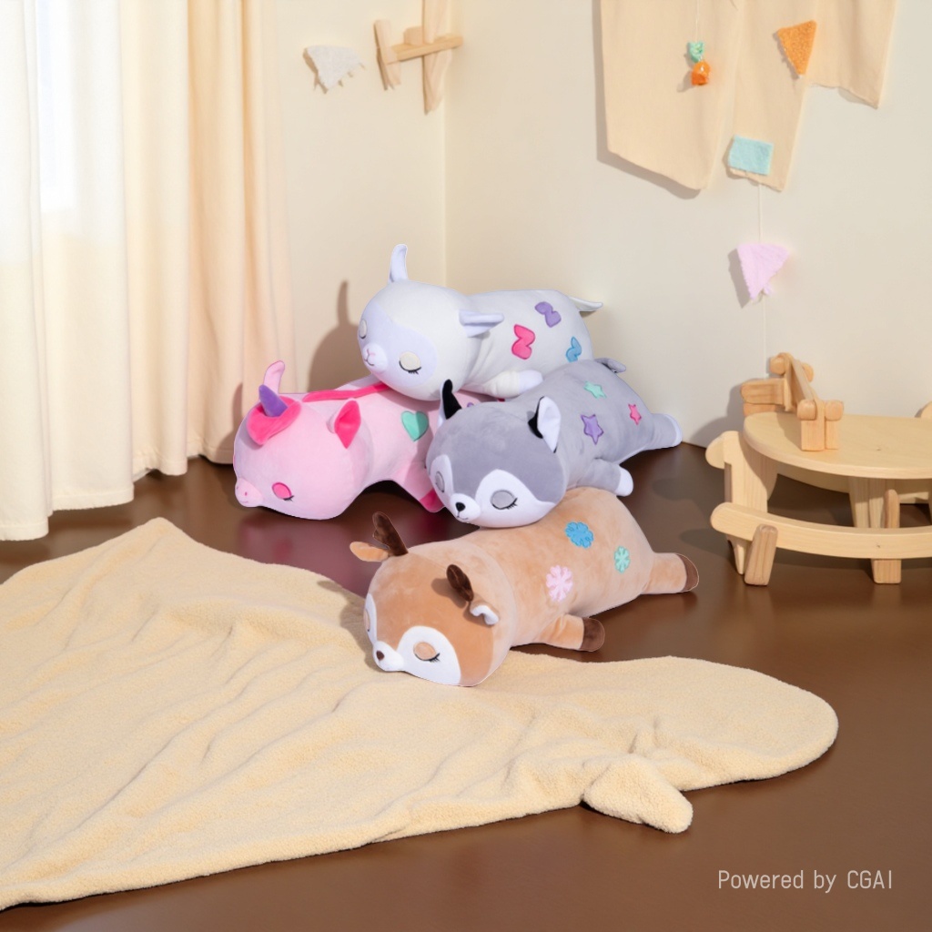Office rest cartoon cute cojín en stock sofá cojín para niñas regalo de cumpleaños de vacaciones Specification image