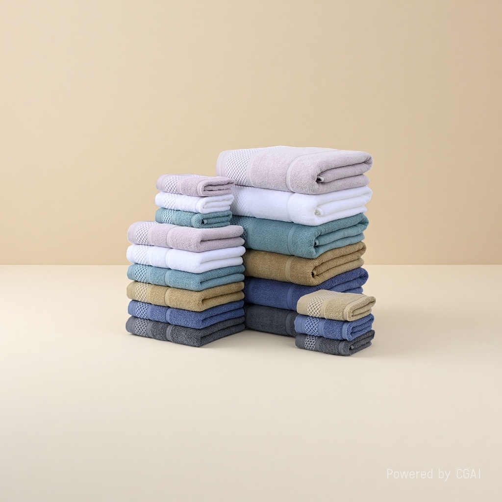 The bath towel is made of all-cotton, soft and absorbent. It is suitable for household bathing and adult face washing. It is made of pure cotton, plain color and thickened Item Picture