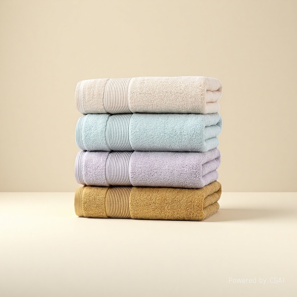 All-cotton thickened children's bath towel 50*100cm, combed soft and absorbent pure cotton household body towel Application Scenario