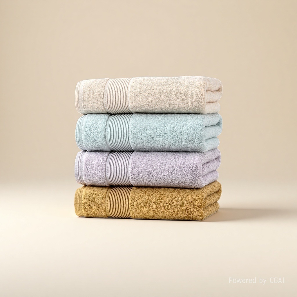 All-cotton thickened children's bath towel 50*100cm, combed soft and absorbent pure cotton household body towel Specification image