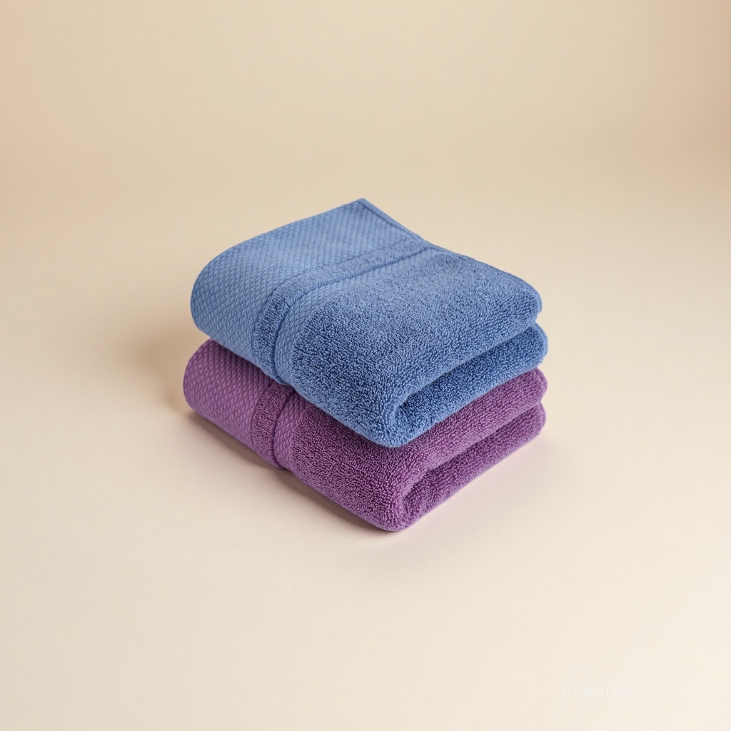 Pure cotton adult thickened combed face towel, home and hotel plain long pile gift wholesale, hotel same style Item Picture