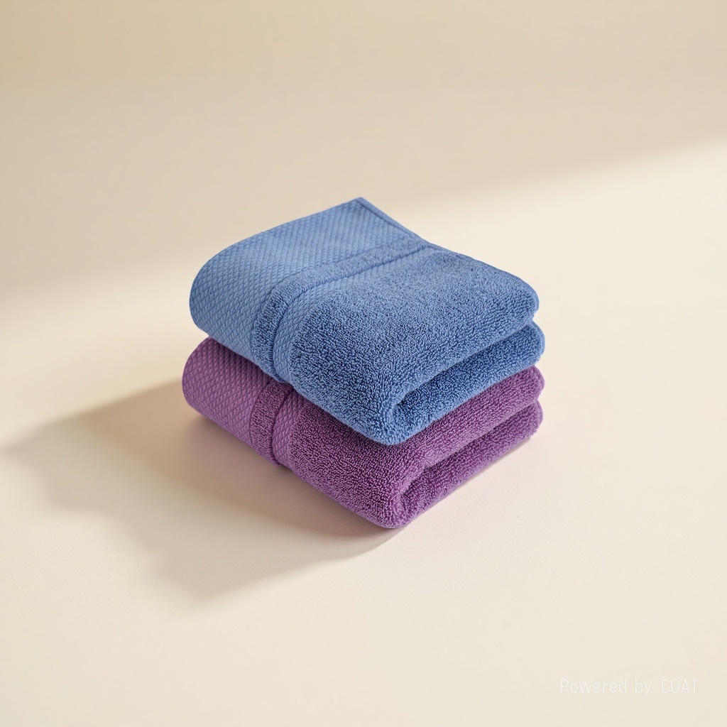 Pure cotton adult thickened combed face towel, home and hotel plain long pile gift wholesale, hotel same style Specification image