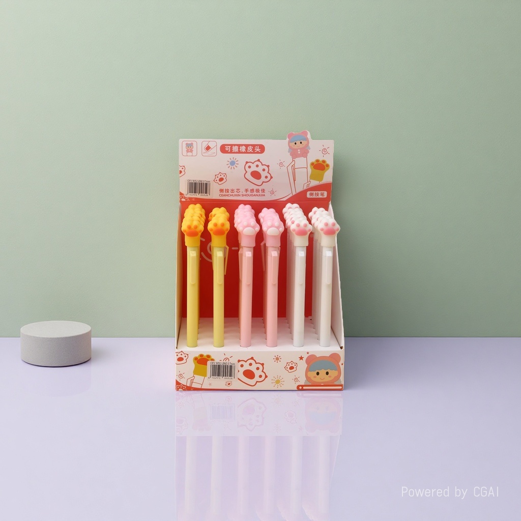 Oufeiya Stationery Cat Paw mechanical Pencil 0.5/0.7mm Primary School student activity pencil