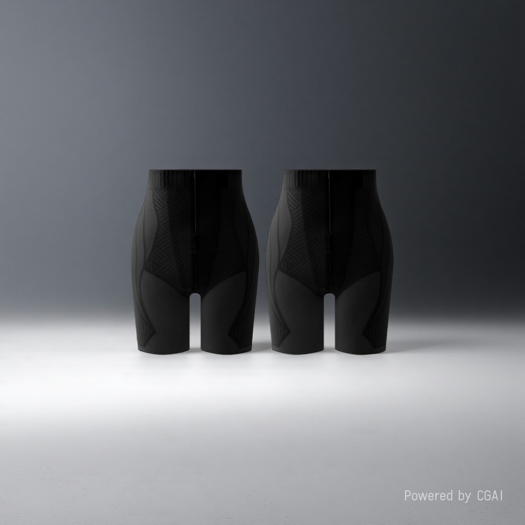 Negro de cintura alta shaper shorts mujeres euro caderas ropa de yoga de verano Application Scenario