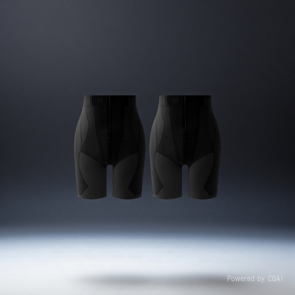 Negro de cintura alta shaper shorts mujeres euro caderas ropa de yoga de verano Specification image