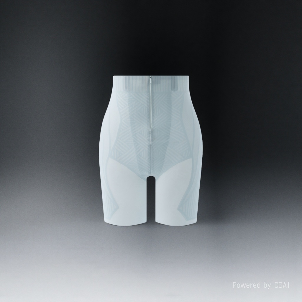 Light blue high-waisted shaping pants, women's summer hip pants, yoga wear, plastic collar Specification image