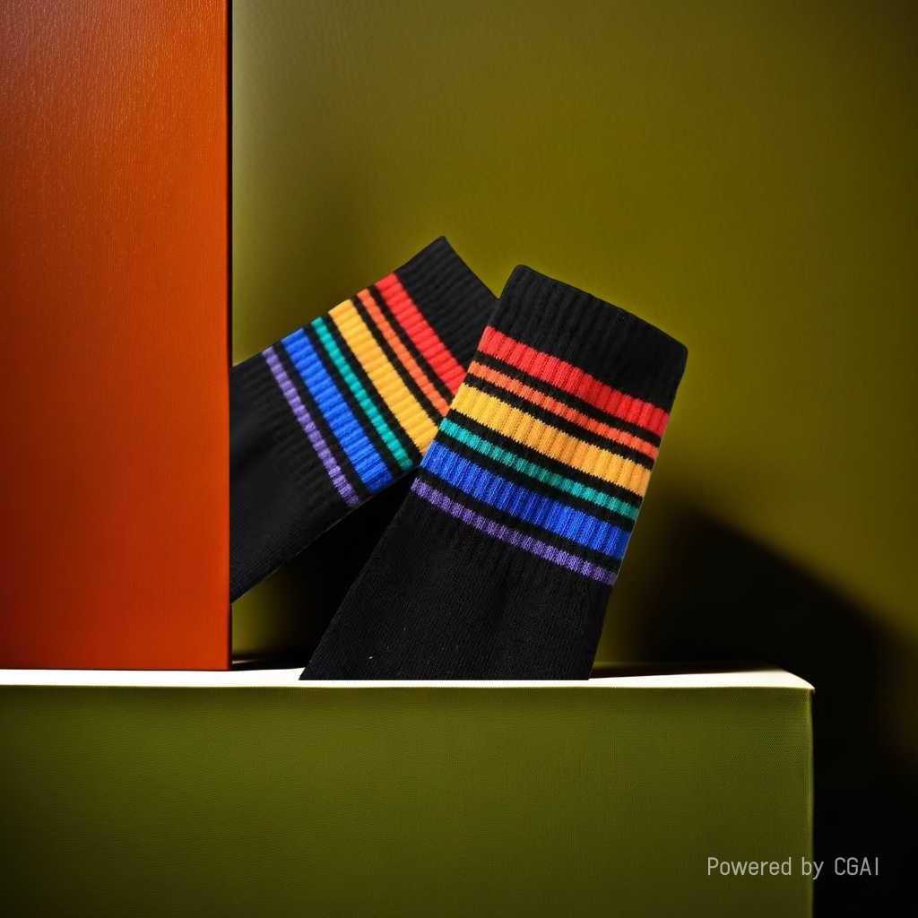 Candy-colored women's socks, mid-calf khaki student socks, boneless sequined socks, pile socks 103114135 Specification image