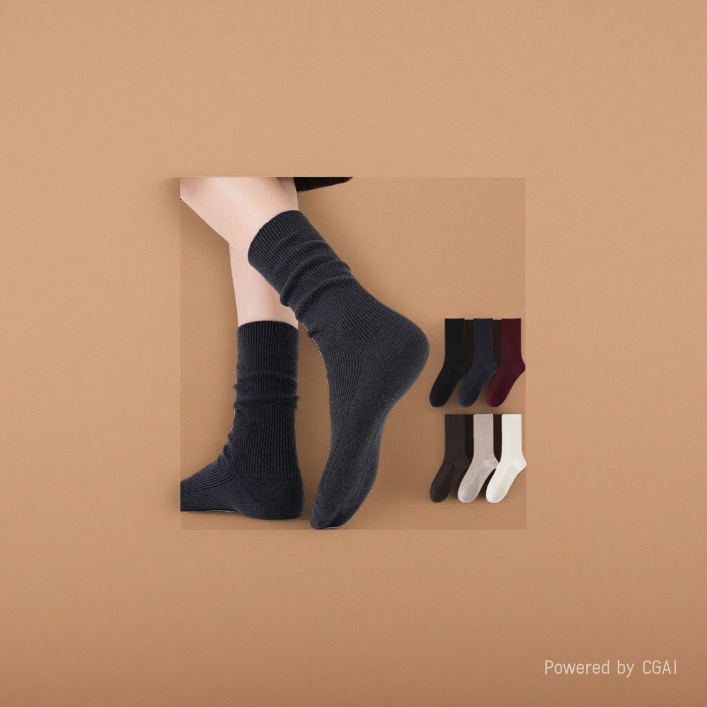 Wool socks, thick and warm mid-calf socks, suitable for both men and women in winter, and other socks Application Scenario