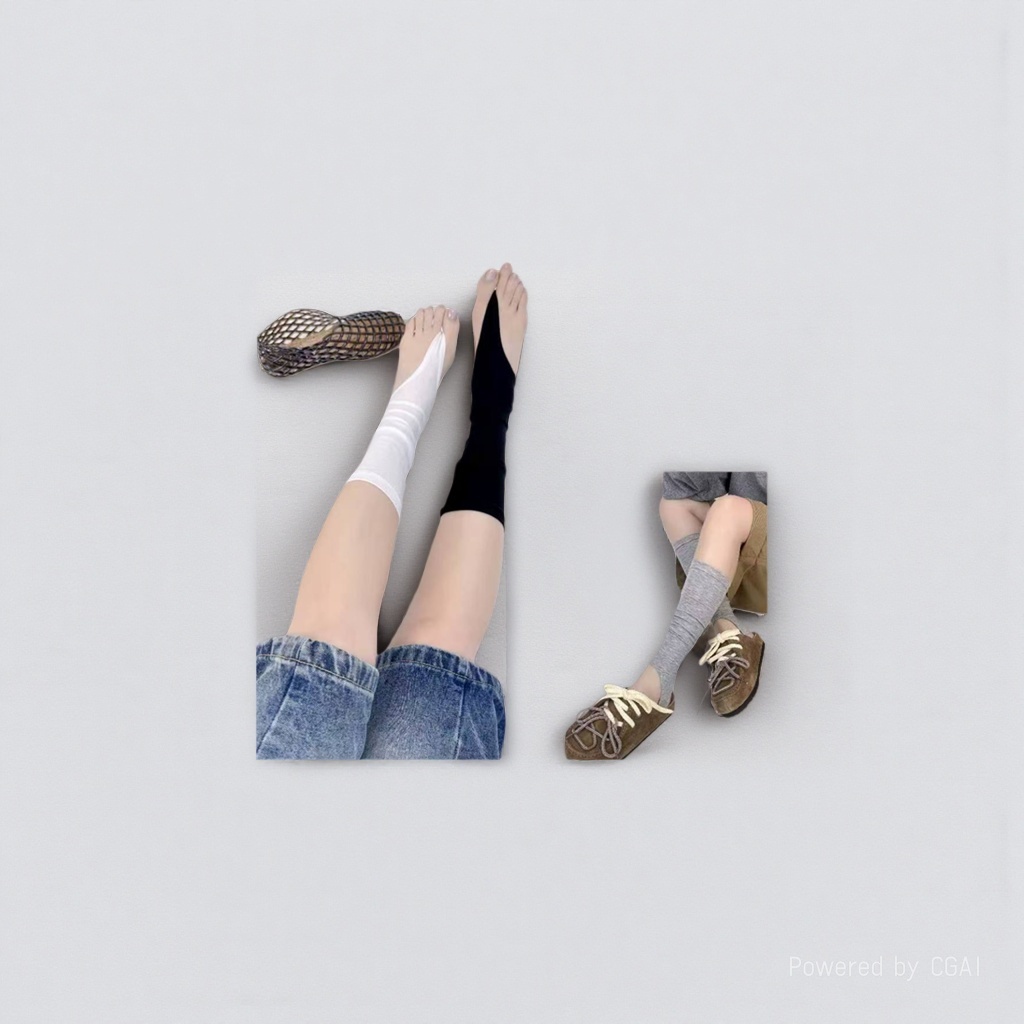 Bingbing Dui Dui Socks Women's Spring and Summer Style Dui Dui Socks Ice Feel Breathable Socks 180g Specification image