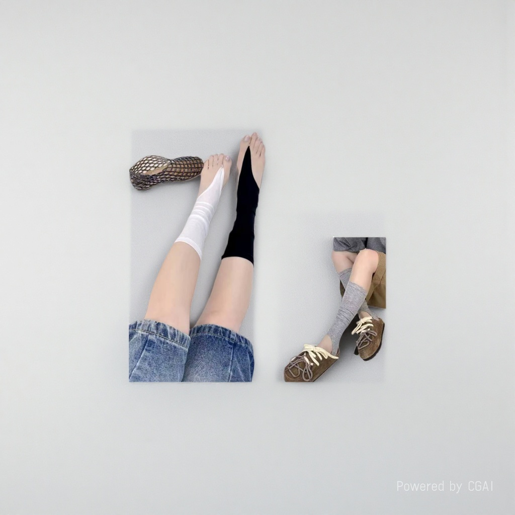 Bingbing Dui Dui Socks Women's Spring and Summer Style Dui Dui Socks Ice Feel Breathable Socks 180g details Picture