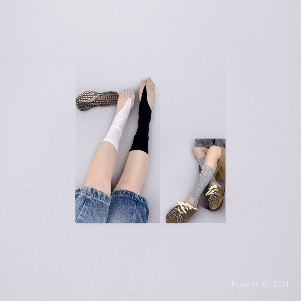Bingbing Dui Dui Socks Women's Spring and Summer Style Dui Dui Socks Ice Feel Breathable Socks 180g Application Scenario