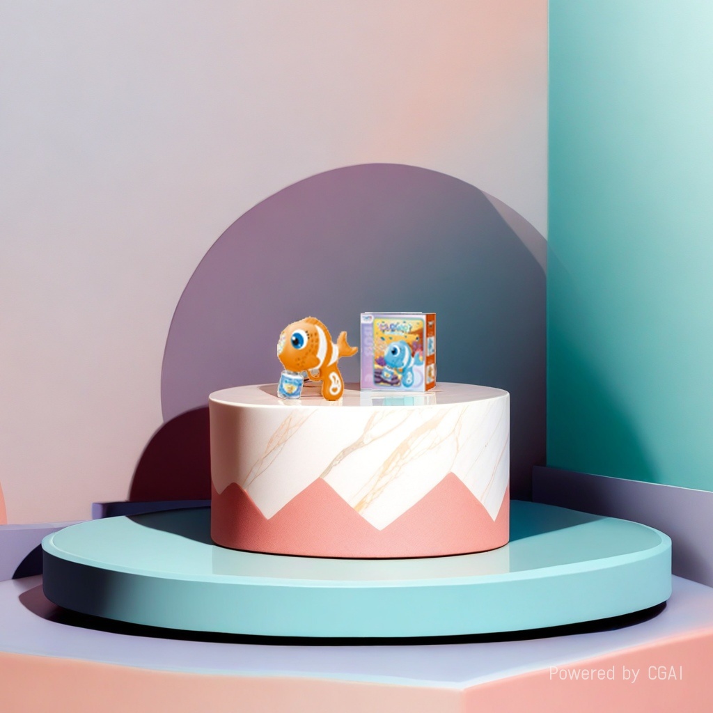 Cartoon clownfish, ornamental fish, self-entertaining cats, pet toys Item Picture