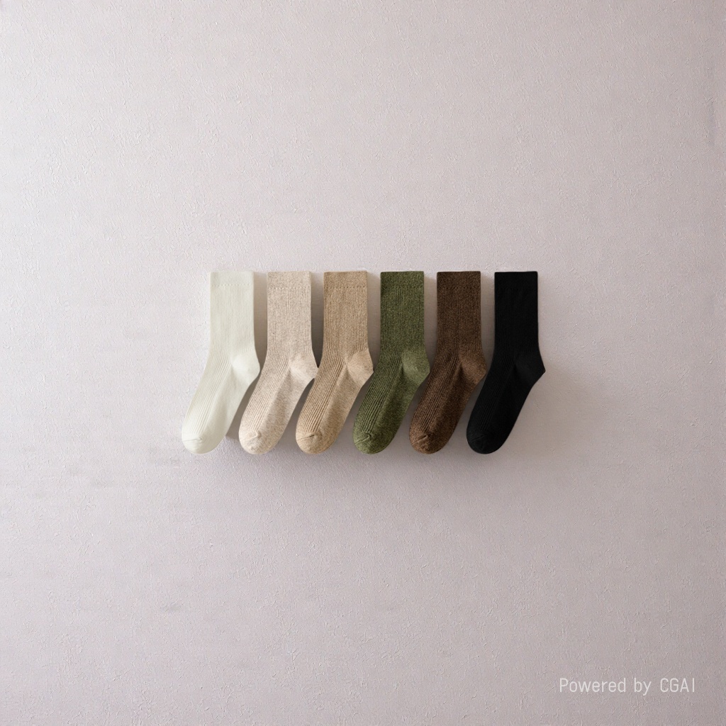 1 pair of ice-cool breathable socks for women in Spring and summer Specification image