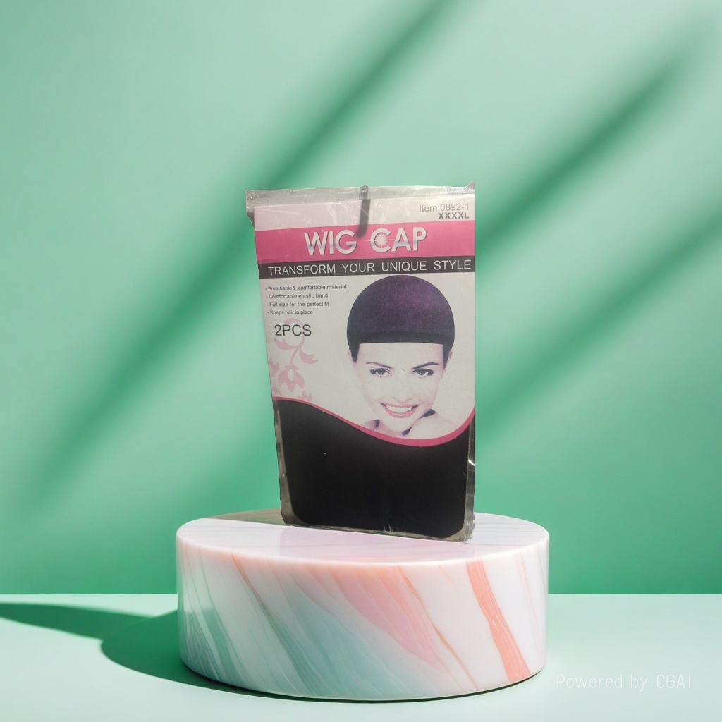 Hairnet accessories, stockings, hair caps, a popular European and American nylon high-elasticity compression cap that doesn't pinch the head. 171330174 Application Scenario