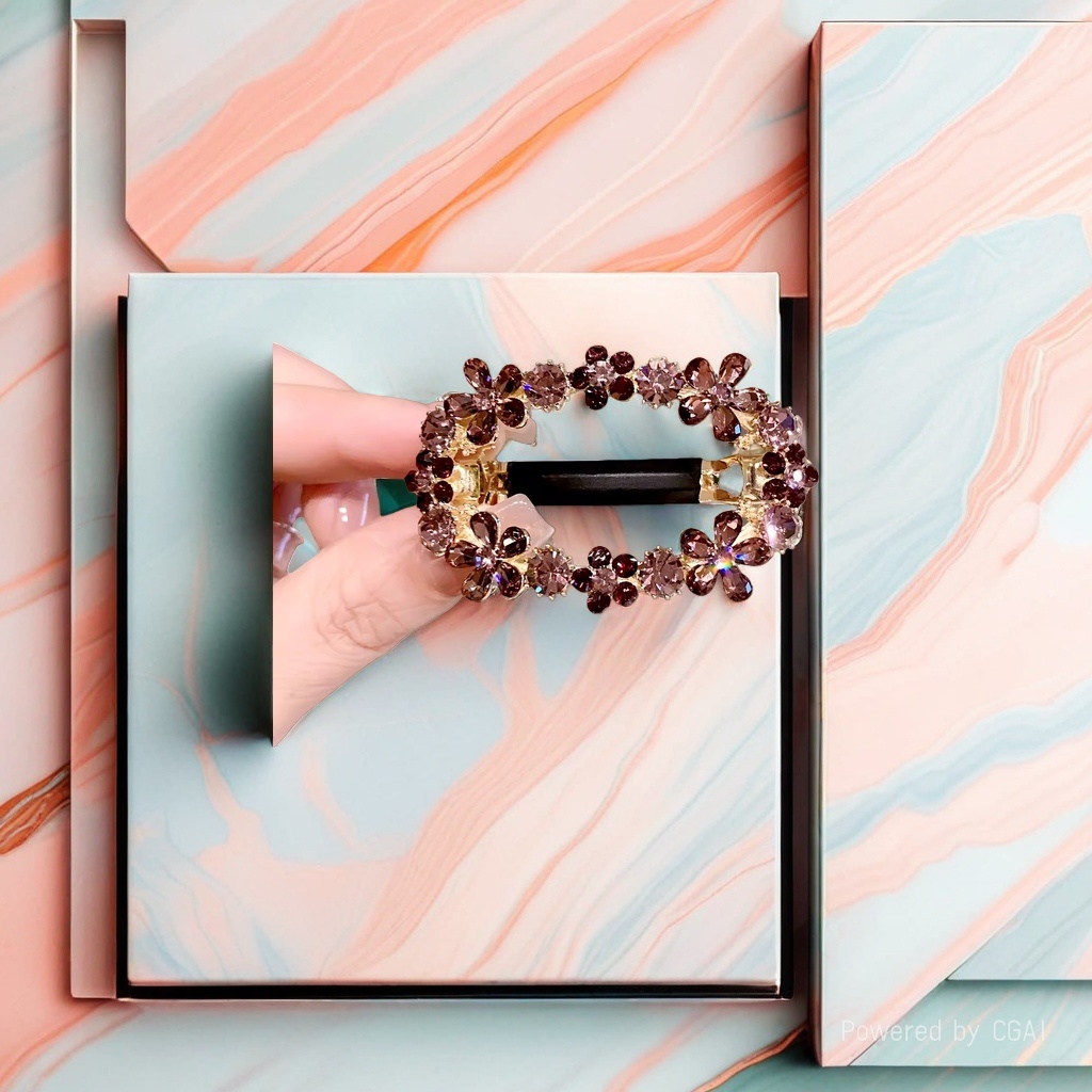A variety of decorative hairpins are available, including shark clips, duckbill clips, and grab clips Application Scenario