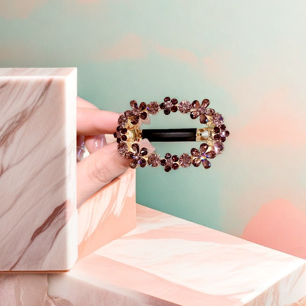 A variety of decorative hairpins are available, including shark clips, duckbill clips, and grab clips details Picture