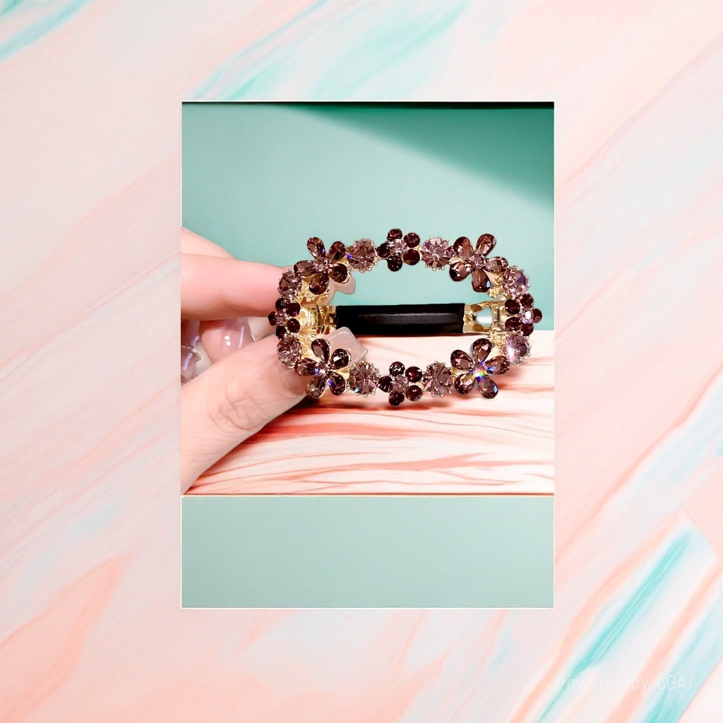 A variety of decorative hairpins are available, including shark clips, duckbill clips, and grab clips Specification image