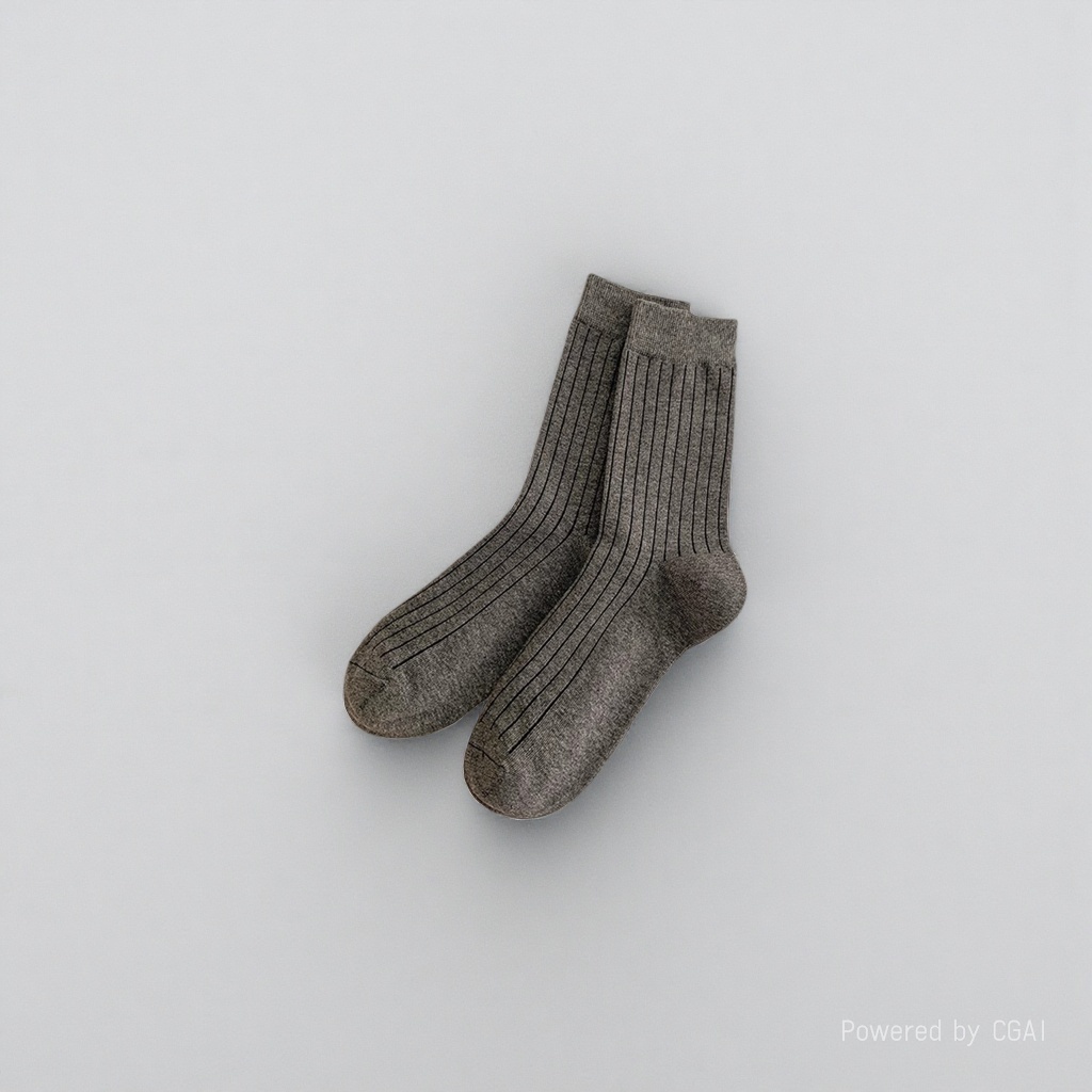Other grey vertical striped socks details Picture