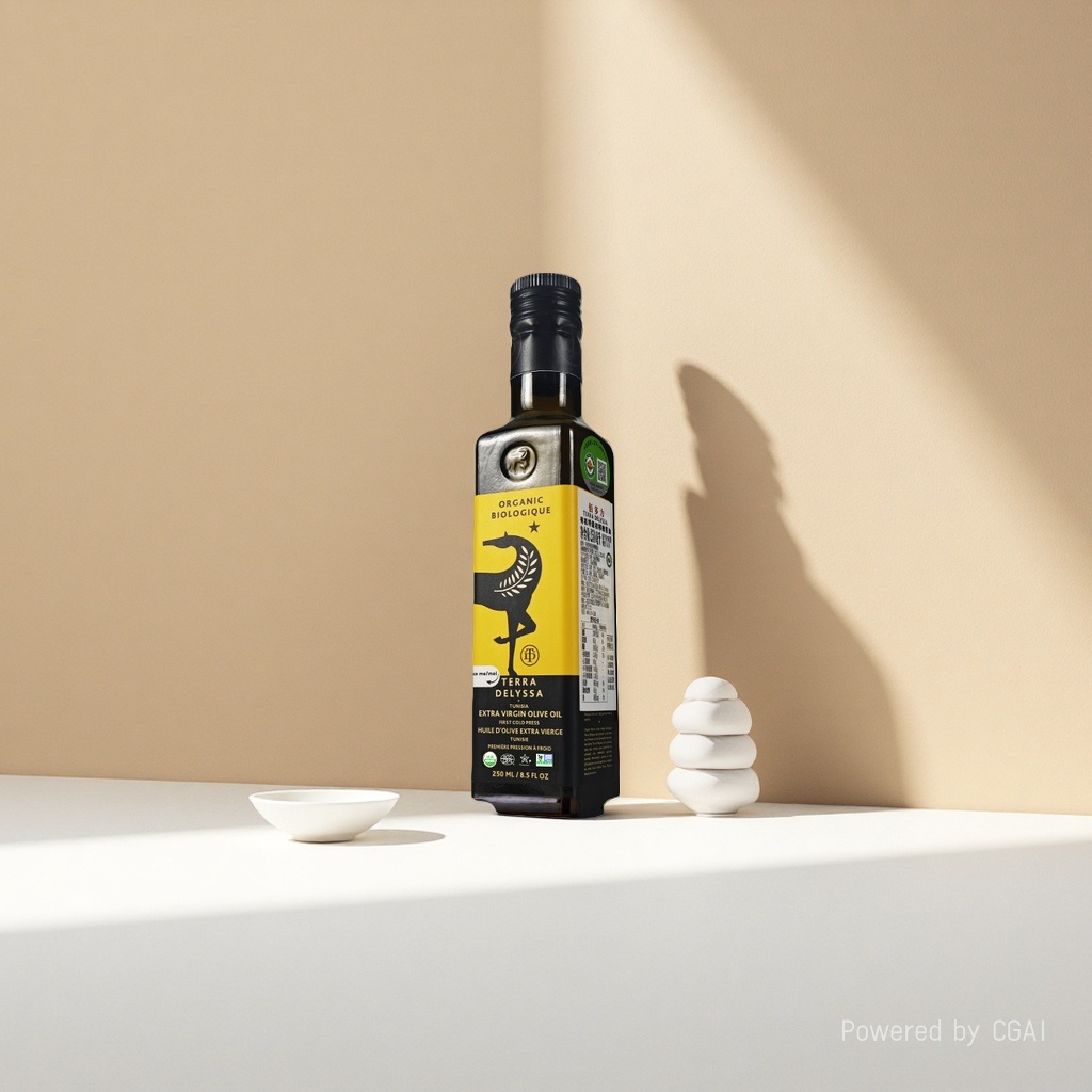 Bertoli Terra Delyssa Original Imported Organic Extra Virgin Olive Oil 250ml/ Edible oil details Picture