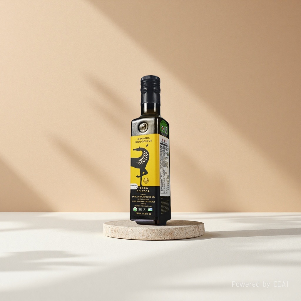 Bertoli Terra Delyssa Original Imported Organic Extra Virgin Olive Oil 250ml/ Edible oil