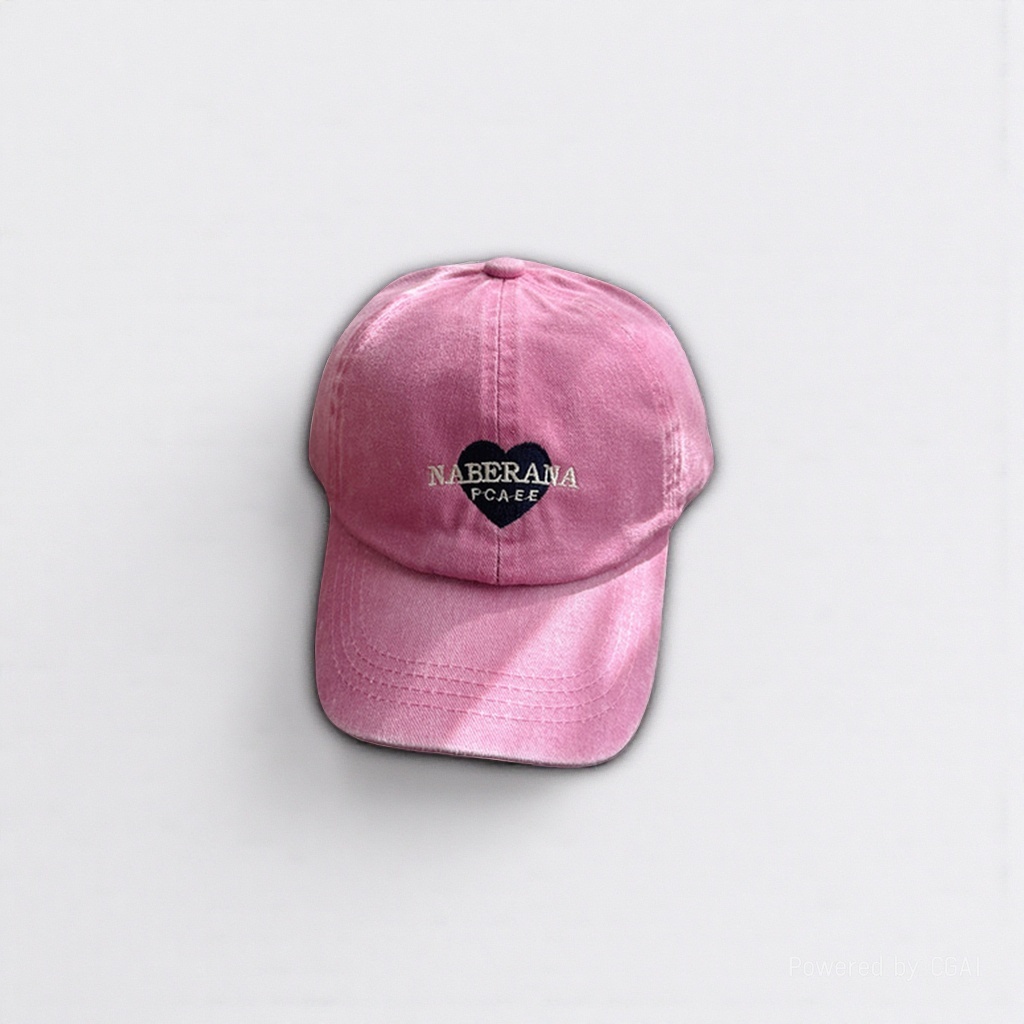Pink adult sun protection baseball cap, sunshade fisherman's cap