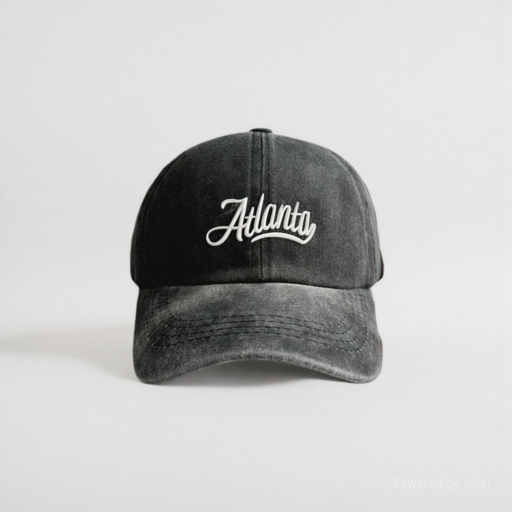 Black sun-protective fisherman's hat, sunshade baseball cap, adult fashion hat details Picture