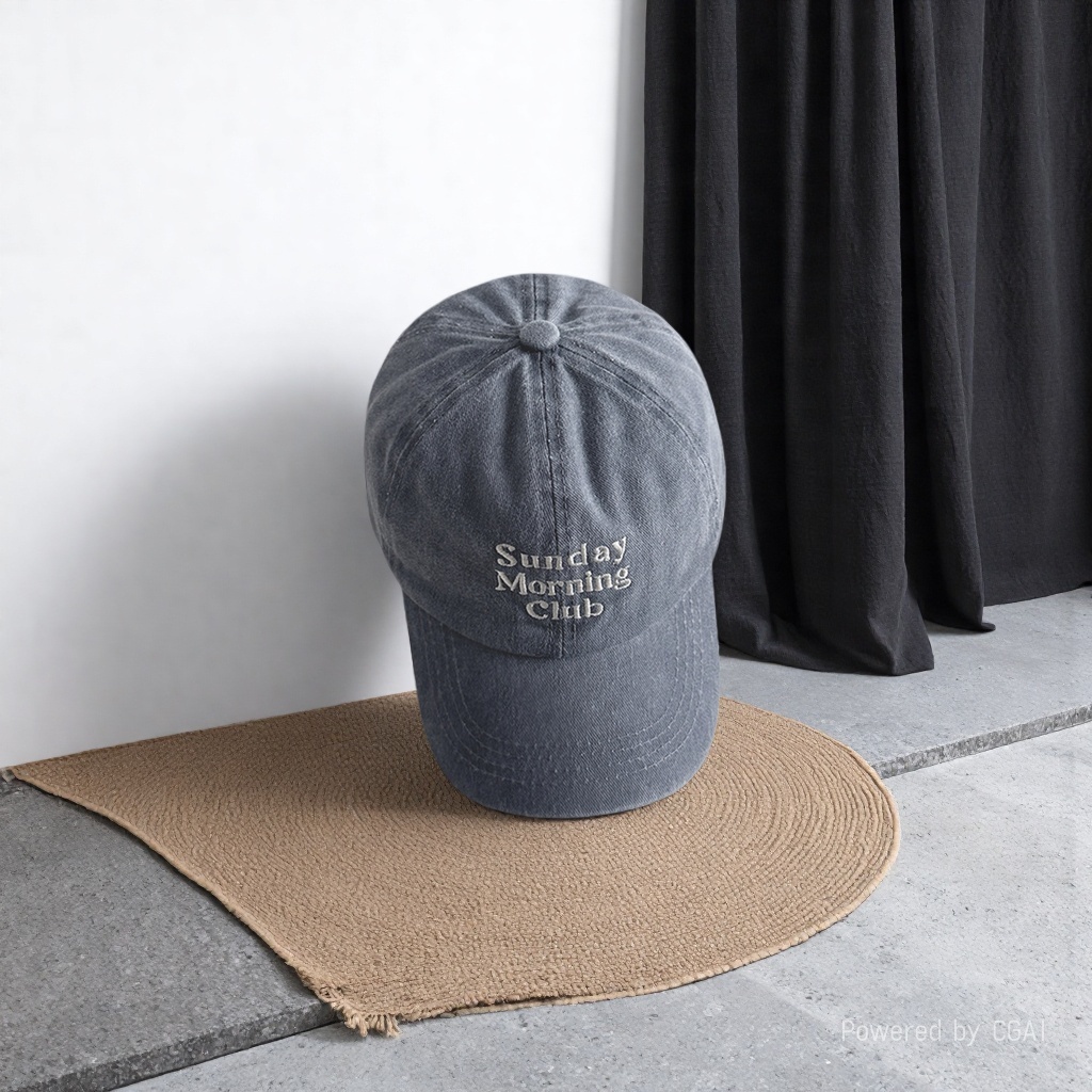 Adult grey baseball cap, sunshade and sun protection fisherman's cap 162829855