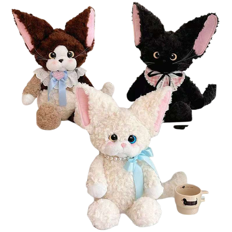 Nuevo devon rolls cat dolls cute cat dolls bonecos chicas peluche gatito regalo de cumpleaños Item Picture