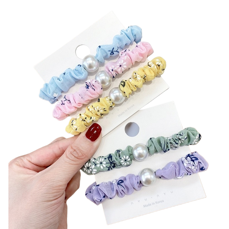 10 pieces of fashionable women's hair band and hair accessory for large intestine Item Picture