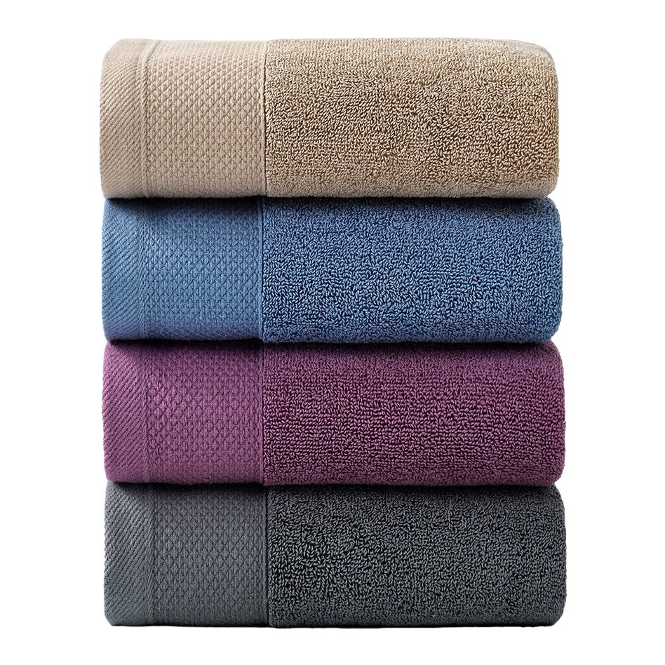 Pure cotton towel, 40*80cm, household, all-cotton, absorbent, soft, thickened, for adult use