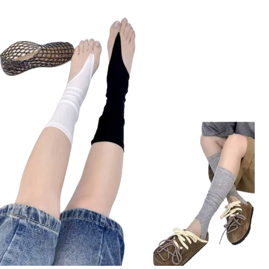 Bingbing Dui Dui Socks Women's Spring and Summer Style Dui Dui Socks Ice Feel Breathable Socks 180g Item Picture
