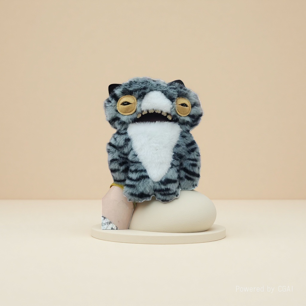 AI plush toy mascot plush cat plush doll