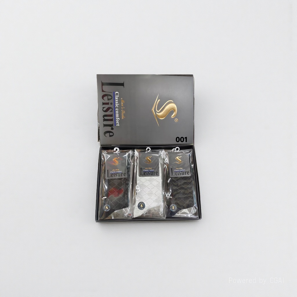 Hombre calcetines caja de embalaje papel fan forma calcetines paquete de caja de regalo