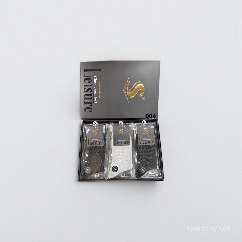 Leisure Men's Casual Cotton Socks three-pair set Gift box, long and trendy sports casual socks for both men and women Application Scenario