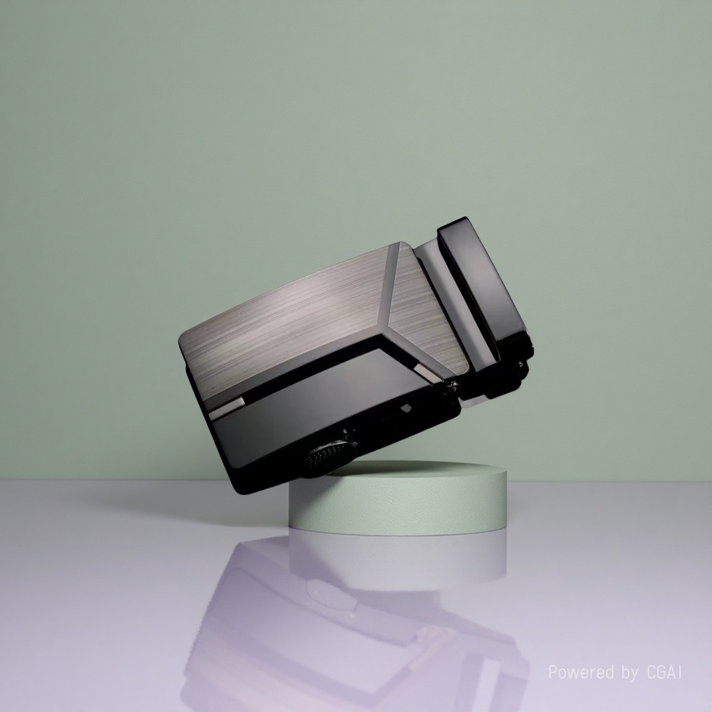 Metallic texture iron wire belt buckle for men's belt accessories belt buckle Application Scenario