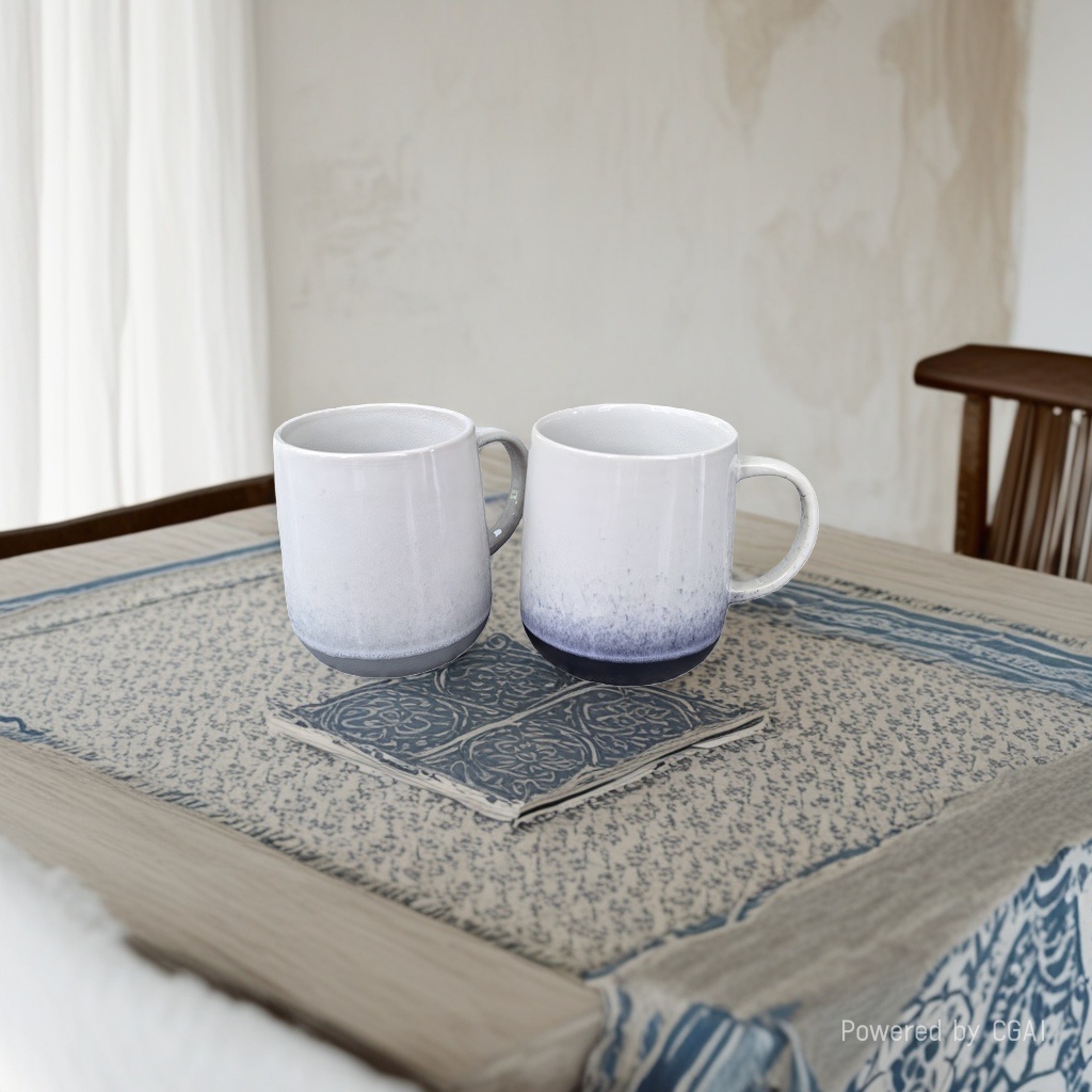 Ins-style ceramic cups, retro hand-painted couple water cups, unique mugs, coffee cups in stock at coffee shops Specification image
