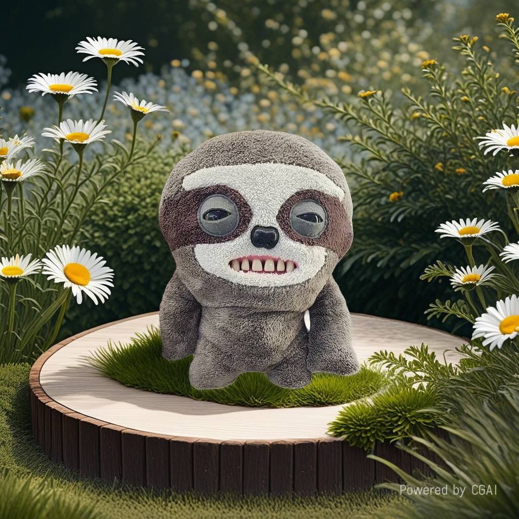 Slothing-shaped plush toy AI interactive plush toy