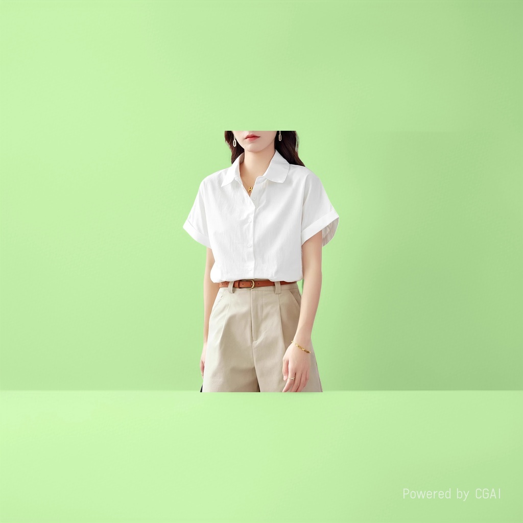 女装女长袖时尚/跨境/Blouse/衬衣女细节图