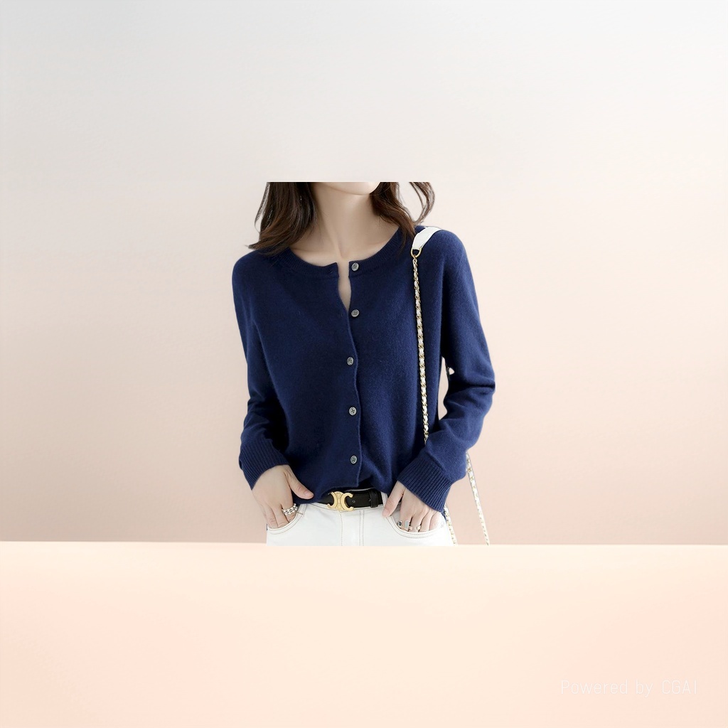 毛衣/针织衫/针织开衫/打底衫女长袖韩版/针织衫女秋冬产品图