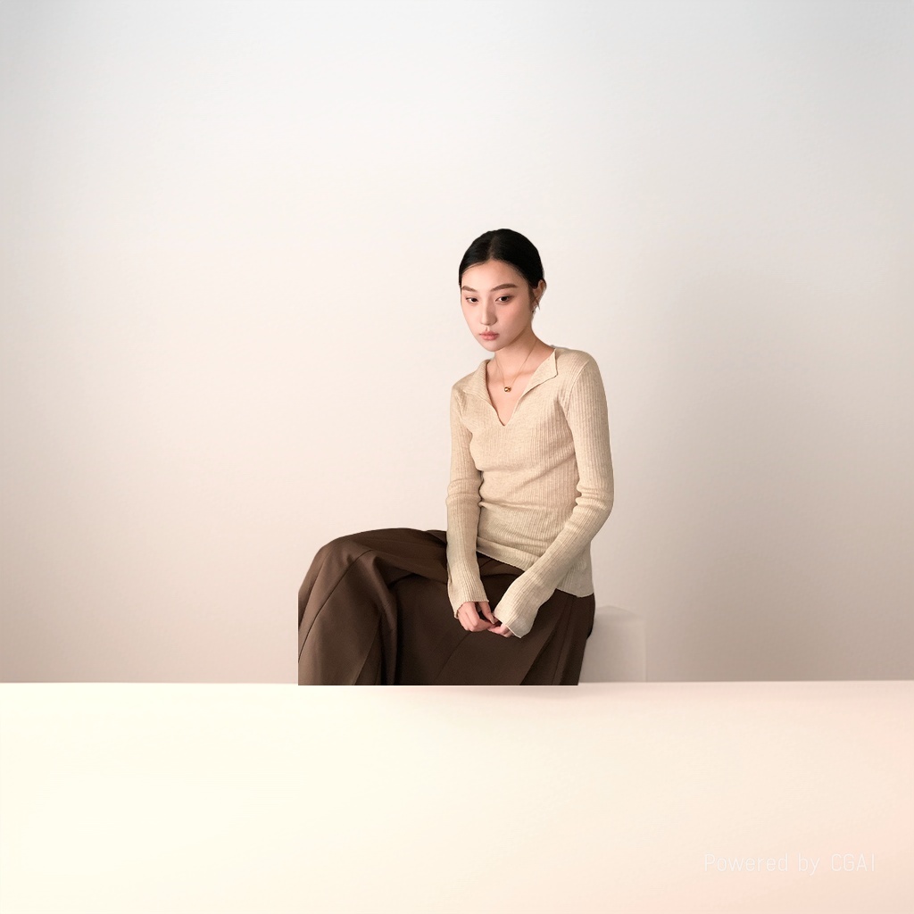 女士毛针织衫 修身显瘦百搭打底衫 秋冬薄款上衣