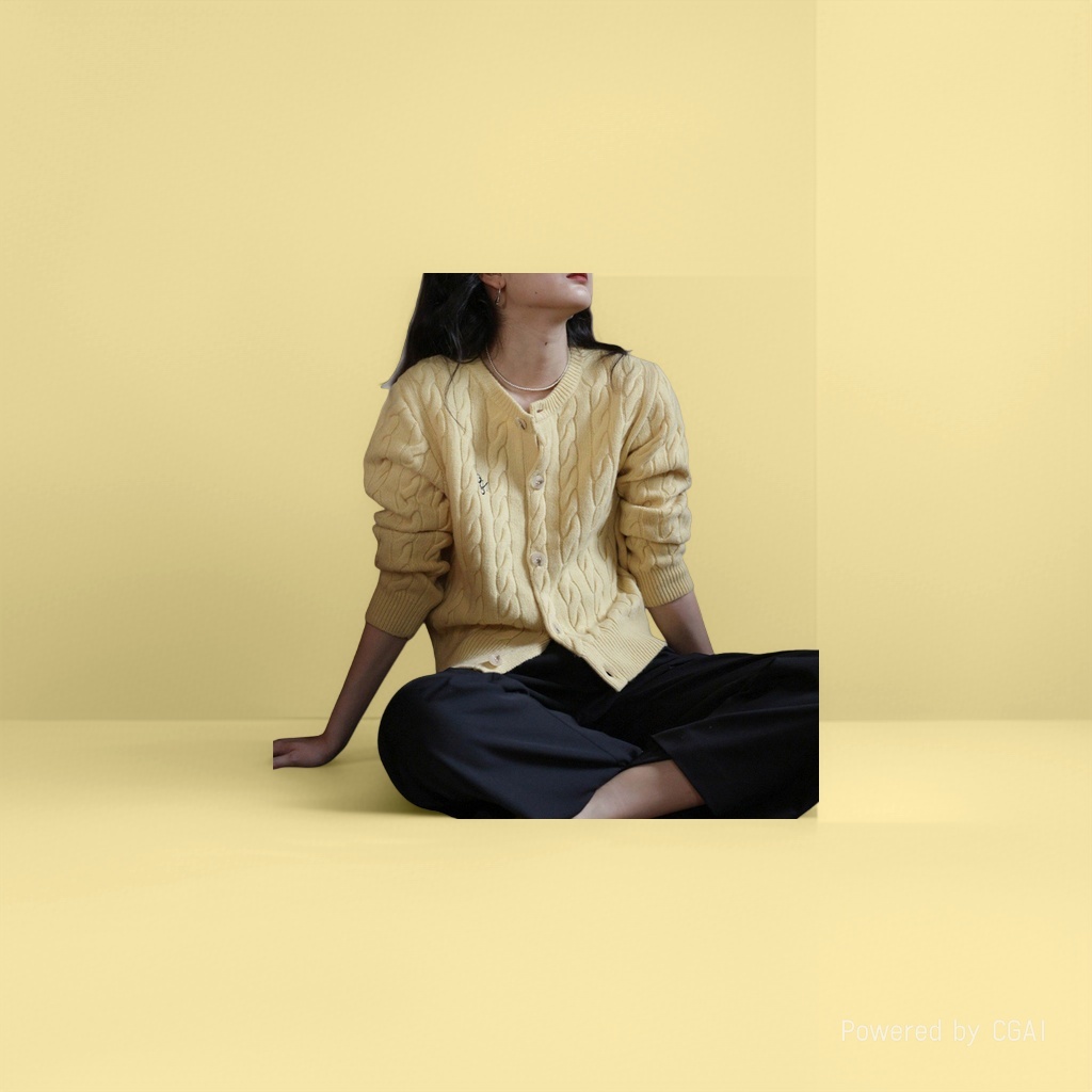 山羊绒帽衫/女羊绒帽衫/毛衣/杉杉/中年羊毛衣细节图