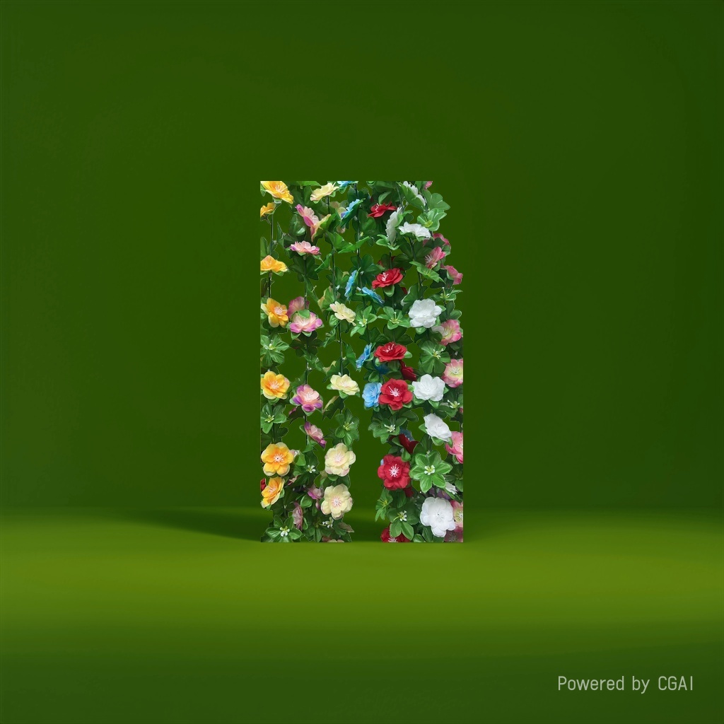 Monet's Garden Simulation Flower Gift box, colorful crocheted twisted rods, tulip flower decorations Specification image